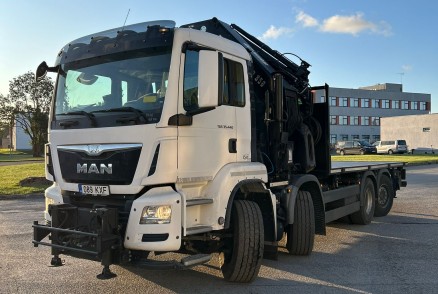 MAN TGS 35.440,HIAB CRANES S.L.,   X-HIPRO 858E8